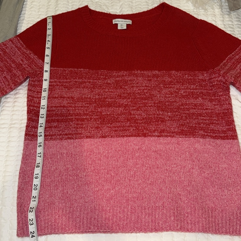 Cupcakes and Cashmere Pink & Red Sweater - Picture 6 of 7